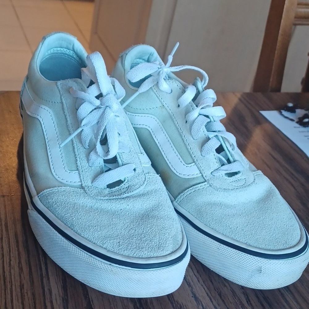 Vans Unisex Off The WALL OLD SKOOL MEN 6.5 WOMEN 8.0 SHOES, grey